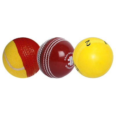 Gray Nicolls Skill Bowling 3 Pack (Swing ball/SpinBall/Wonderball)