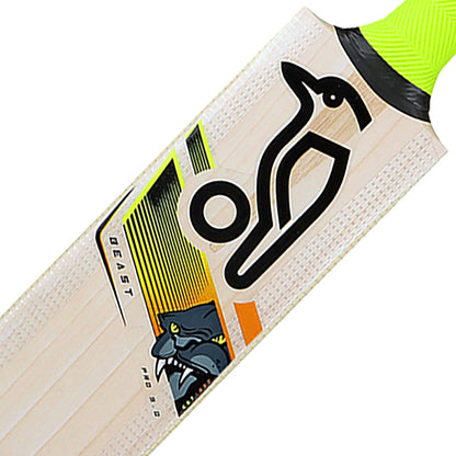 Kookaburra Beast Pro 9.0 Kashmir Willow Cricket Bat - Size 1