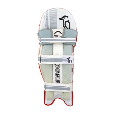 Kookaburra Lightweight Red Cricket Batting Legguard - Adult