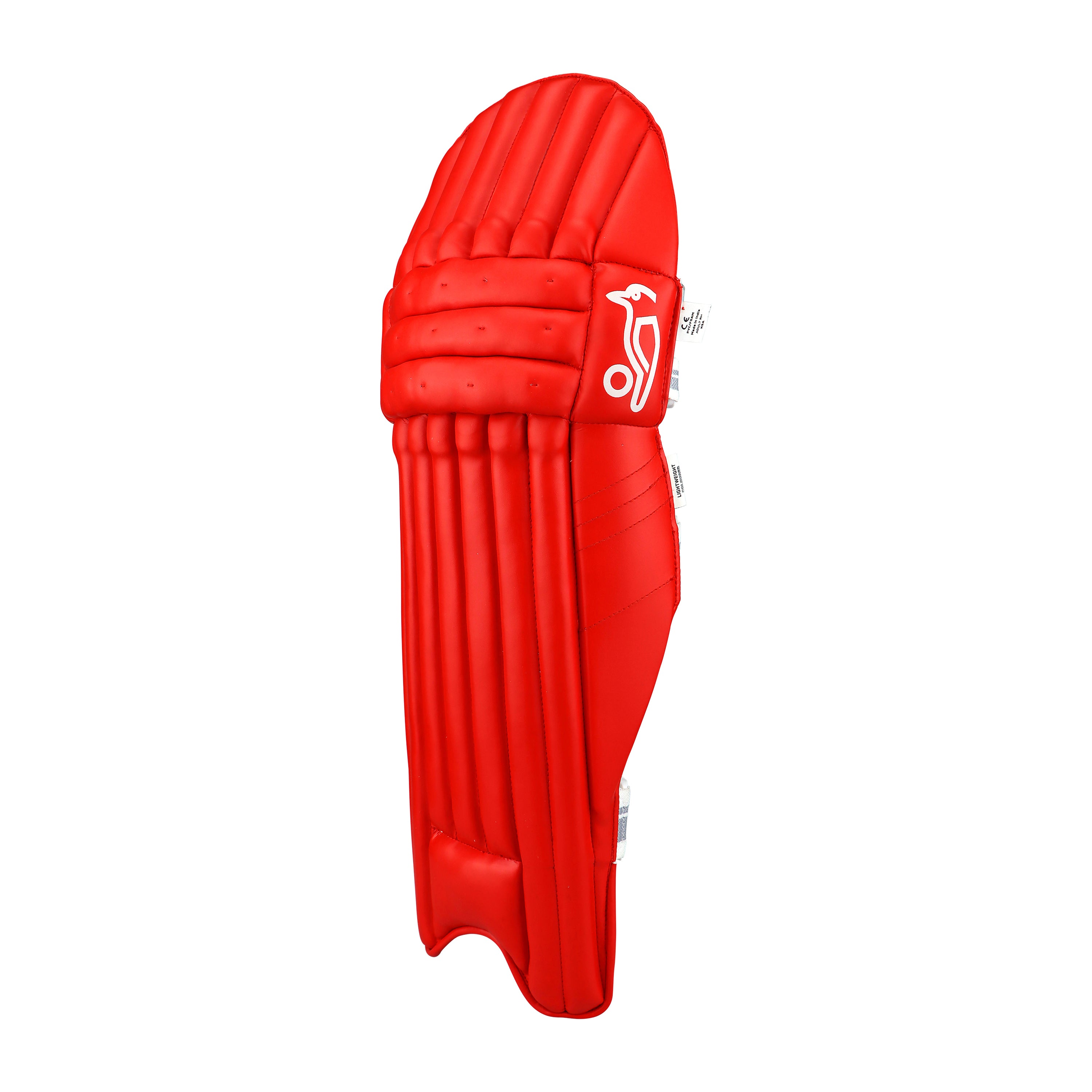 Kookaburra Lightweight Red Cricket Batting Legguard - Adult