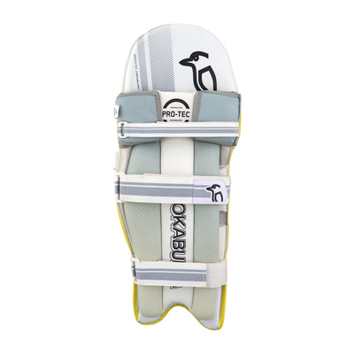 Kookaburra Lightweight Yellow Cricket Batting Legguard - Adult