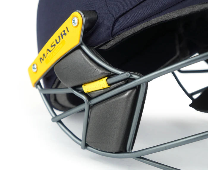 Masuri T Line Titanium Grille Cricket Helmet - Senior Black