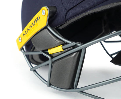 Masuri T Line Titanium Grille Cricket Helmet - Senior Navy