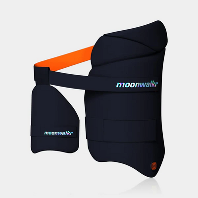 MoonWalkr 2.0 Cricket Combo Thigh Guard - Medium Navy