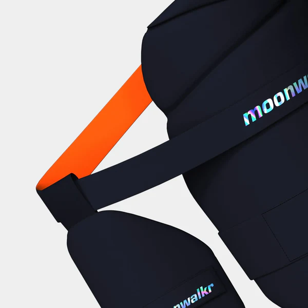 MoonWalkr 2.0 Cricket Combo Thigh Guard - Small Navy