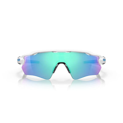 Oakley Radar EV Path Polished White - Prizm Sapphire Sunglasses