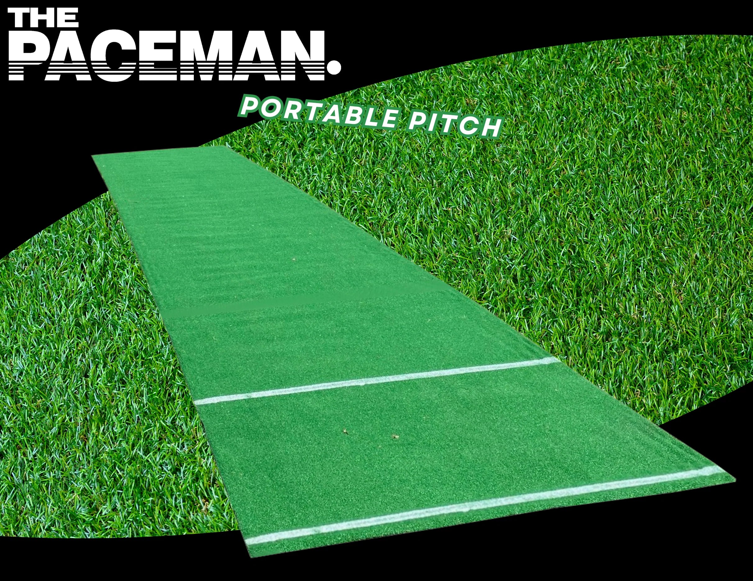 Paceman Batting Portable Pitch/Mat 9 Meter
