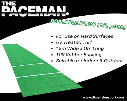 Paceman Portable Pitch / Mat 11 Meter