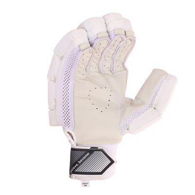 SG Litevate White Cricket Batting Gloves - Youth