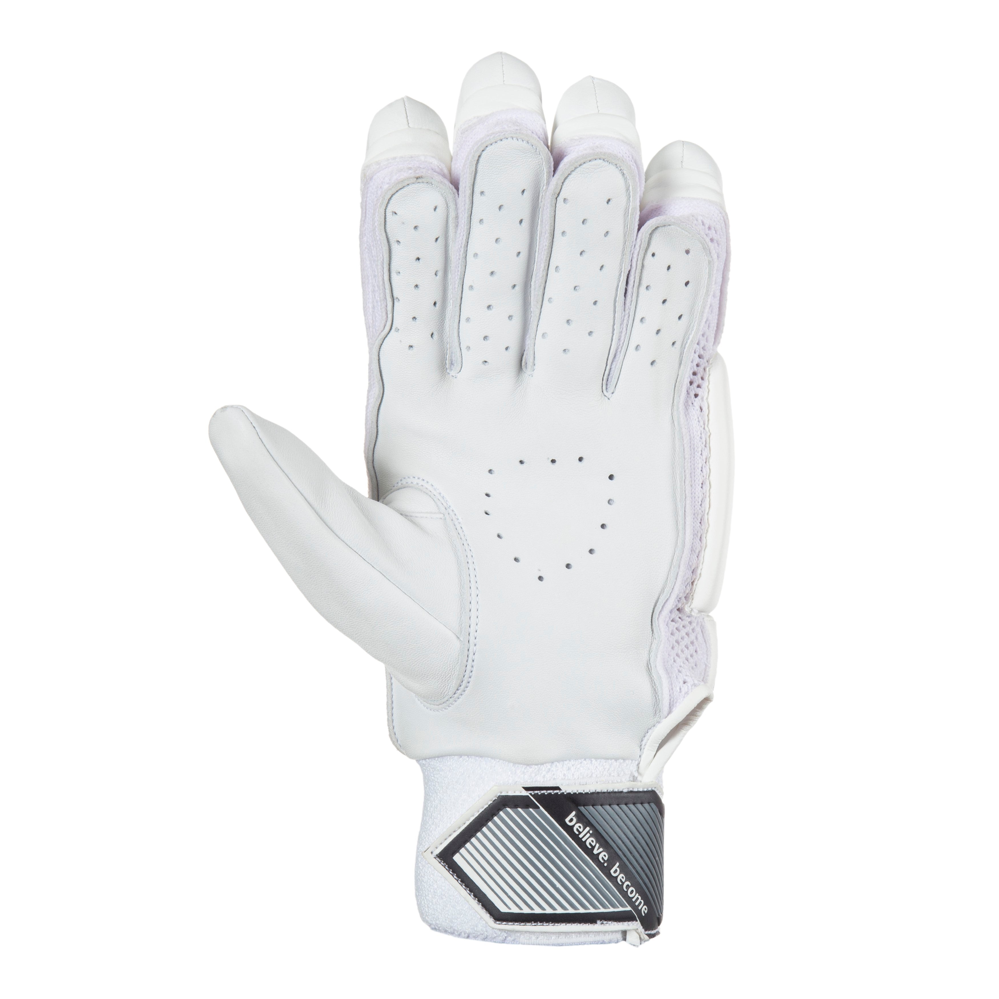 SG Test White Cricket Batting Gloves - Senior