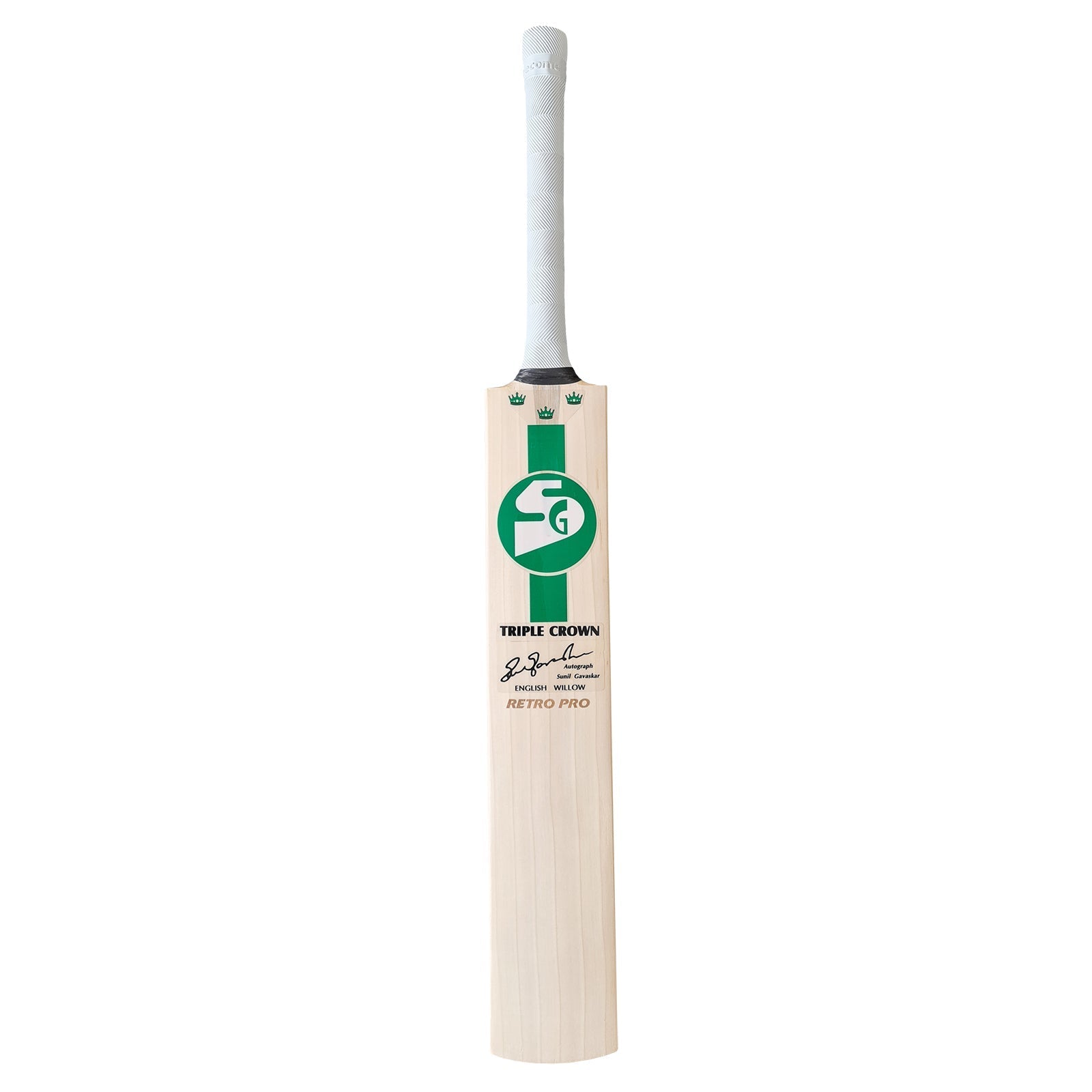 SG Triple Crown Retro Pro Cricket Bat - Senior