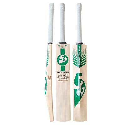 SG Triple Crown Retro Pro Cricket Bat - Adult