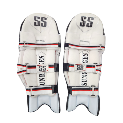 SS Test Opener Cricket Batting Pad - Adult Black