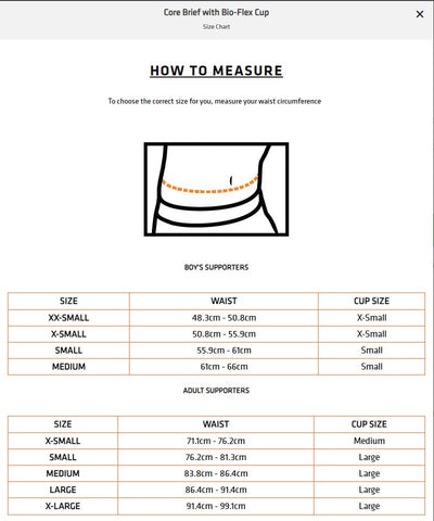 Shock Doctor Core Brief with Bio Flex Cup - Boys