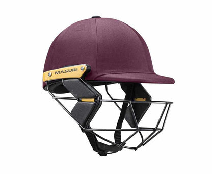 Masuri T Line Steel Grille Cricket Helmet - Junior Maroon