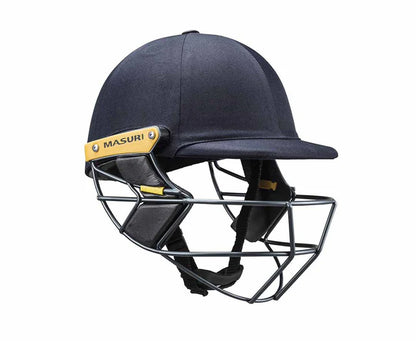 Masuri T Line Steel Grille Cricket Helmet - Senior Navy