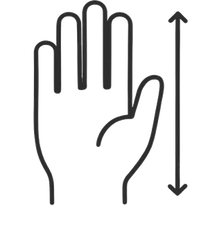 hand length diagram