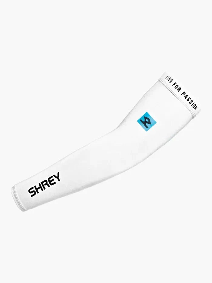 Shrey Intense Baselayer Cricket Arm Sleeves - White