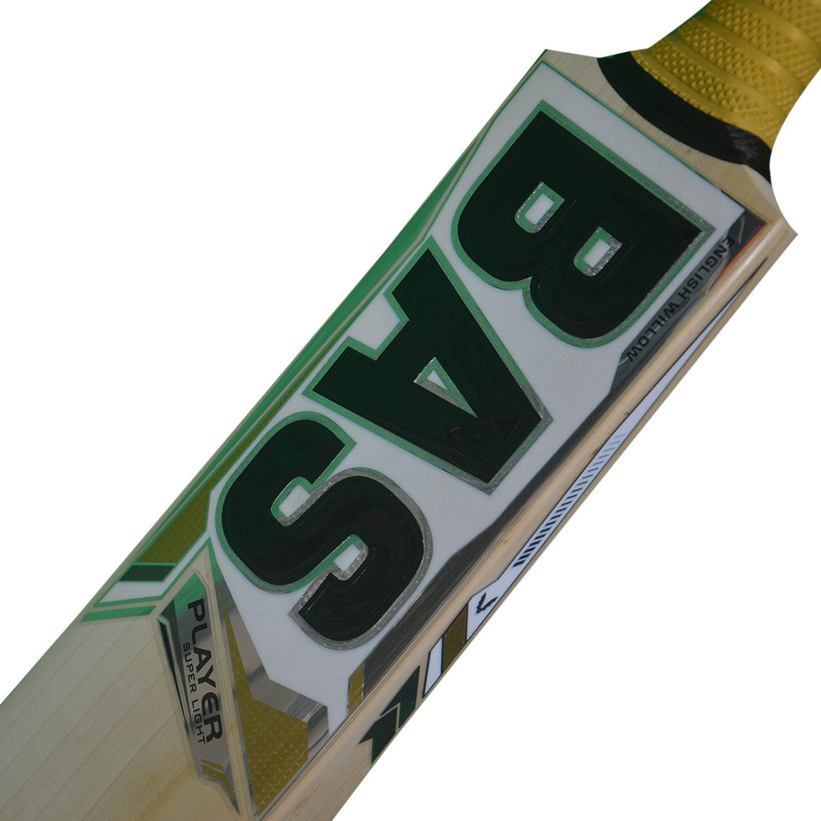 BAS Player Super Light Cricket Bat - Senior