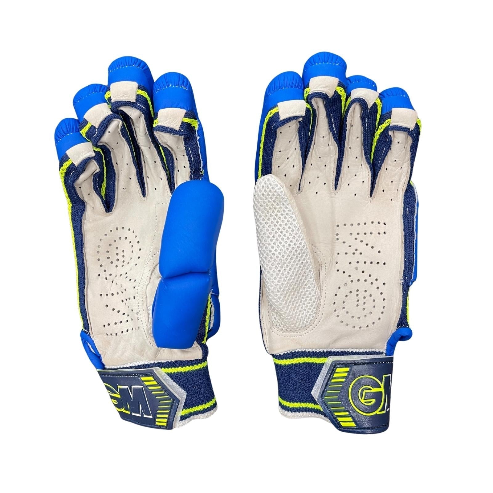 Gunn & Moore GM 606 Prima Royal Blue Batting Gloves - Senior