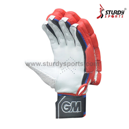 Gunn & Moore GM Mythos 606 Coloured Batting Gloves Red - Mens