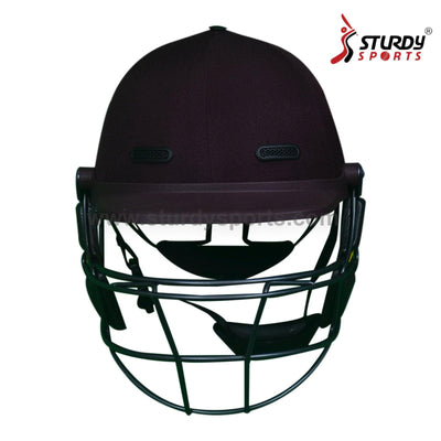 Masuri E Line Titanium Maroon Cricket Helmet - Senior