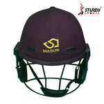 Masuri T Line Titanium Maroon Cricket Helmet - Senior