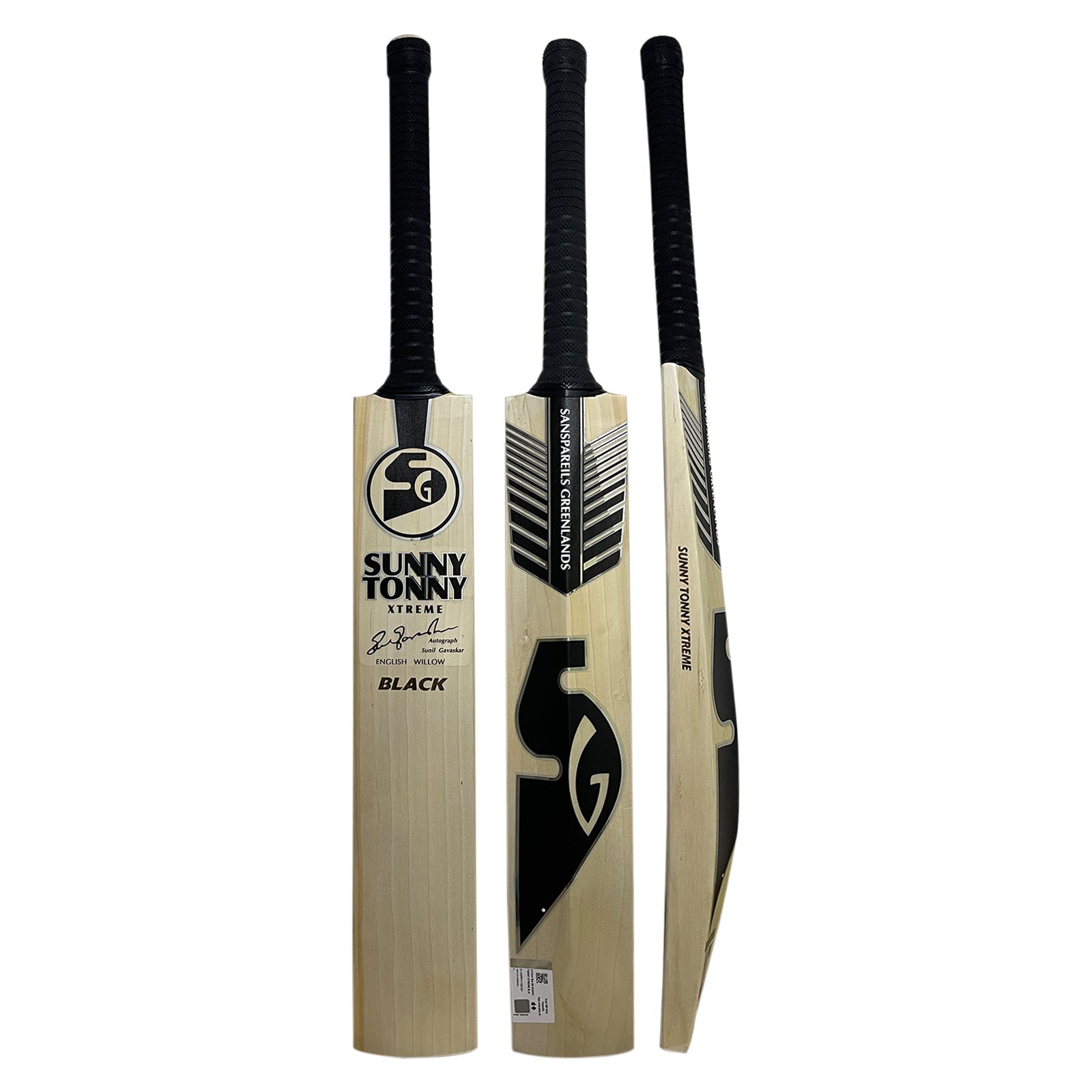 SG Sunny Tonny Xtreme Black Cricket Bat - Senior