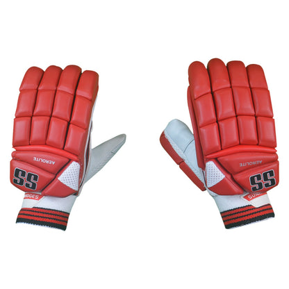 SS Aerolite Batting Gloves - Mens - Red