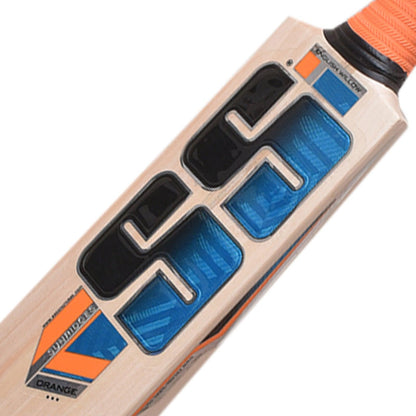 SS Orange Cricket Bat - Senior