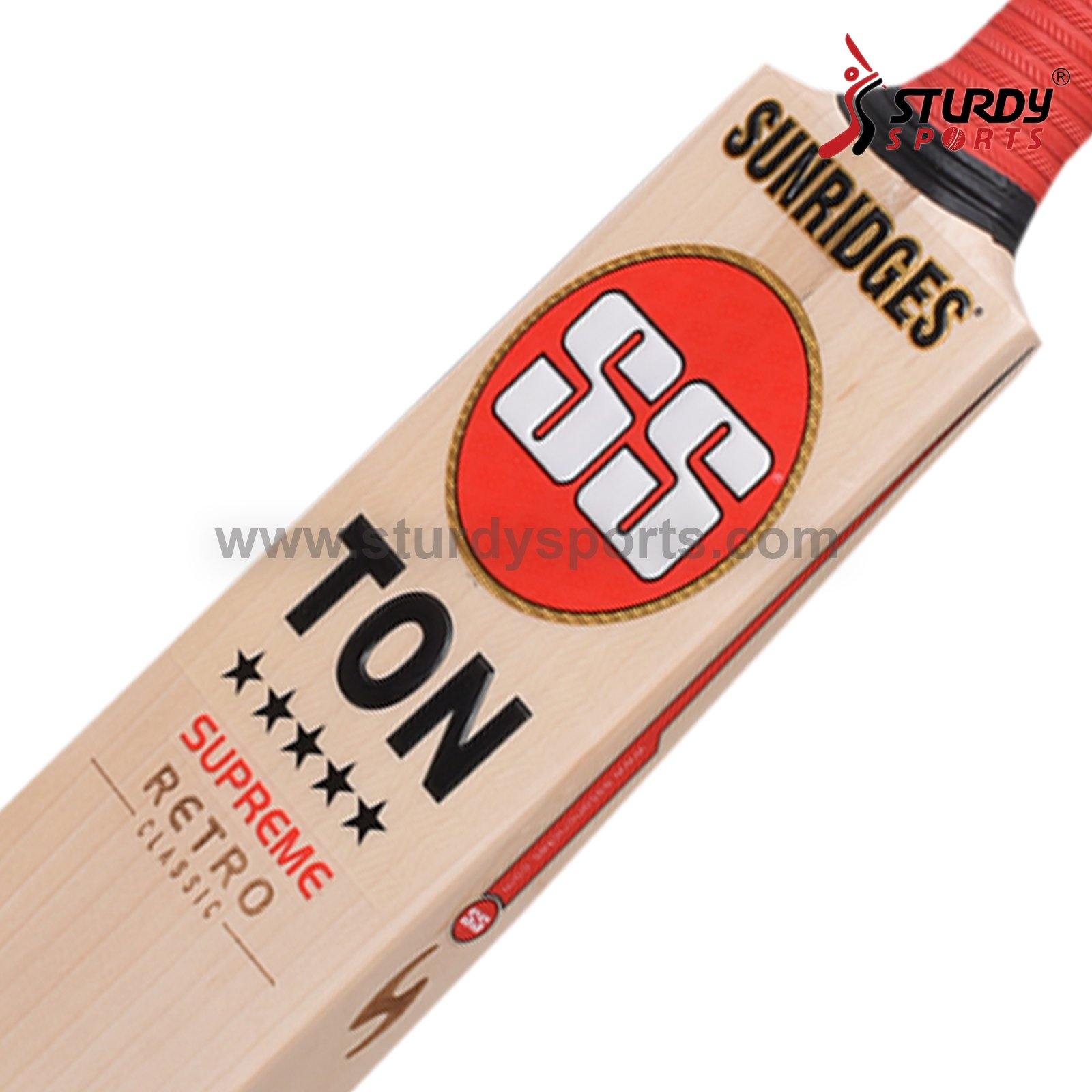 SS Retro Supreme Cricket Bat - Senior