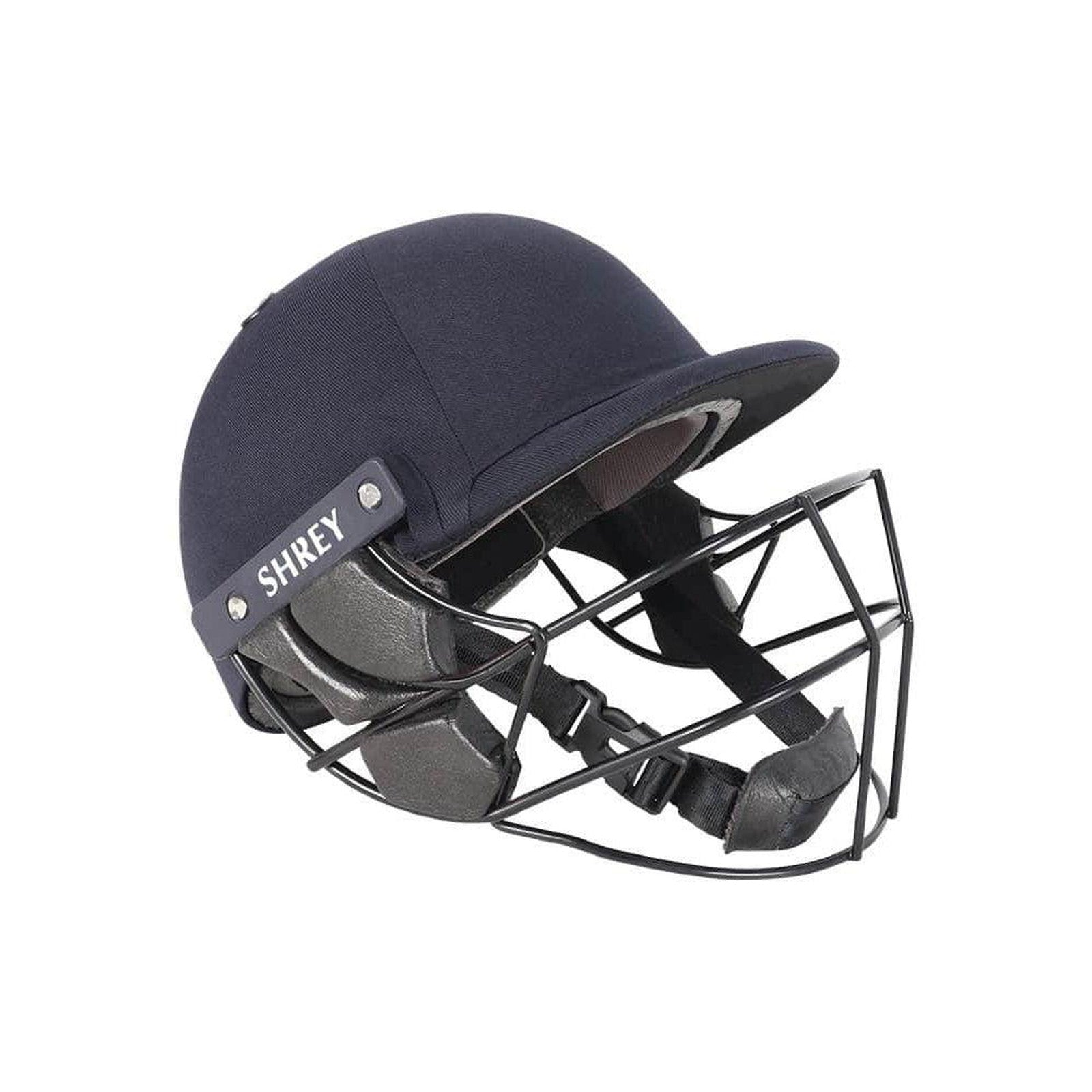 Shrey Armor 2.0 Cricket Helmet With Mild Steel Visor - Navy Junior