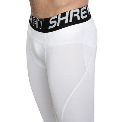 Shrey Intense Baselayer Long Tights - White