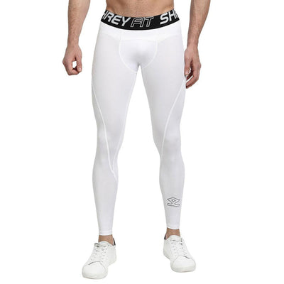 Shrey Intense Baselayer Long Tights - White