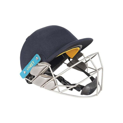 Shrey Masterclass 2.0 Stainless Steel Wicket Keeping Cricket Helmet - Navy