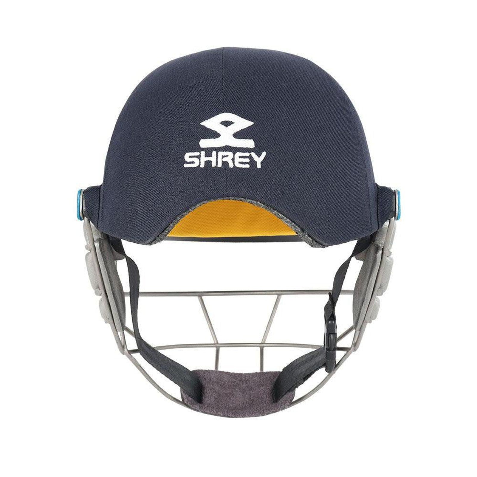 Shrey MasterClass 2.0 Titanium Wicket Keeping Cricket Helmet - Navy