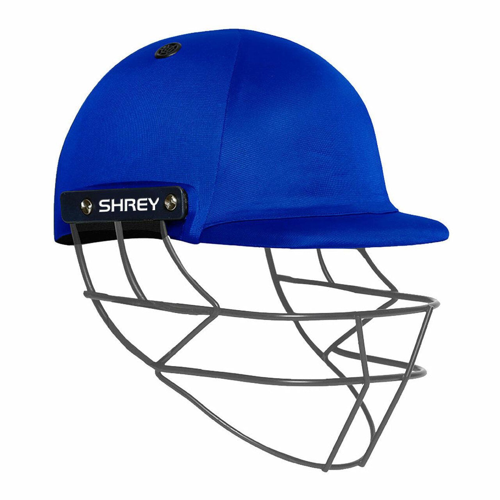 Shrey Performance 2.0 Cricket Helmet With Mild Steel - Royal Blue Junior