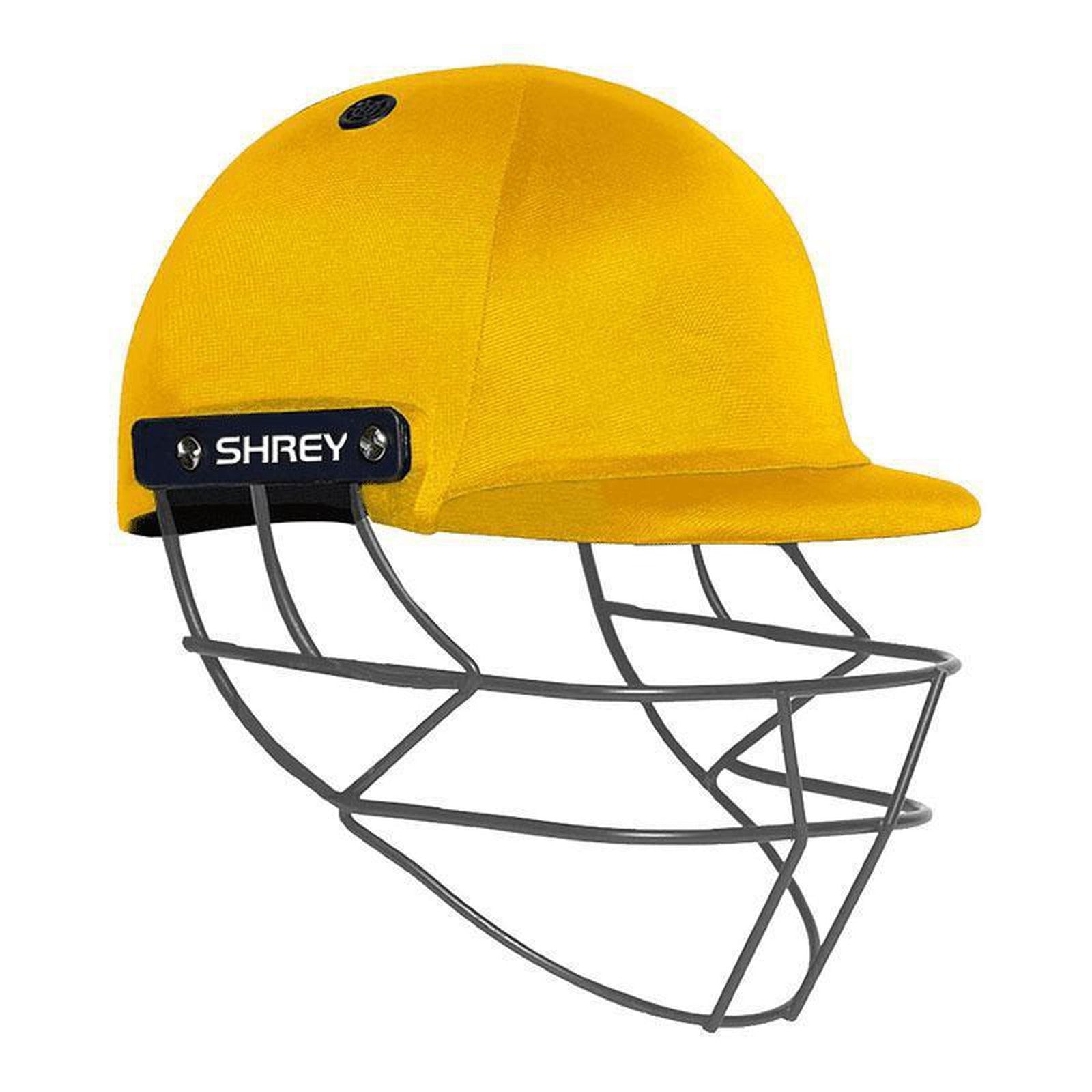 Shrey Performance 2.0 Cricket Helmet With Mild Steel - Yellow Junior