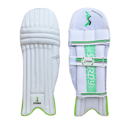 Sturdy Alligator Batting Cricket Pads - Junior