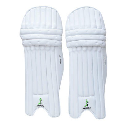 Sturdy Alligator Batting Cricket Pads - Youth