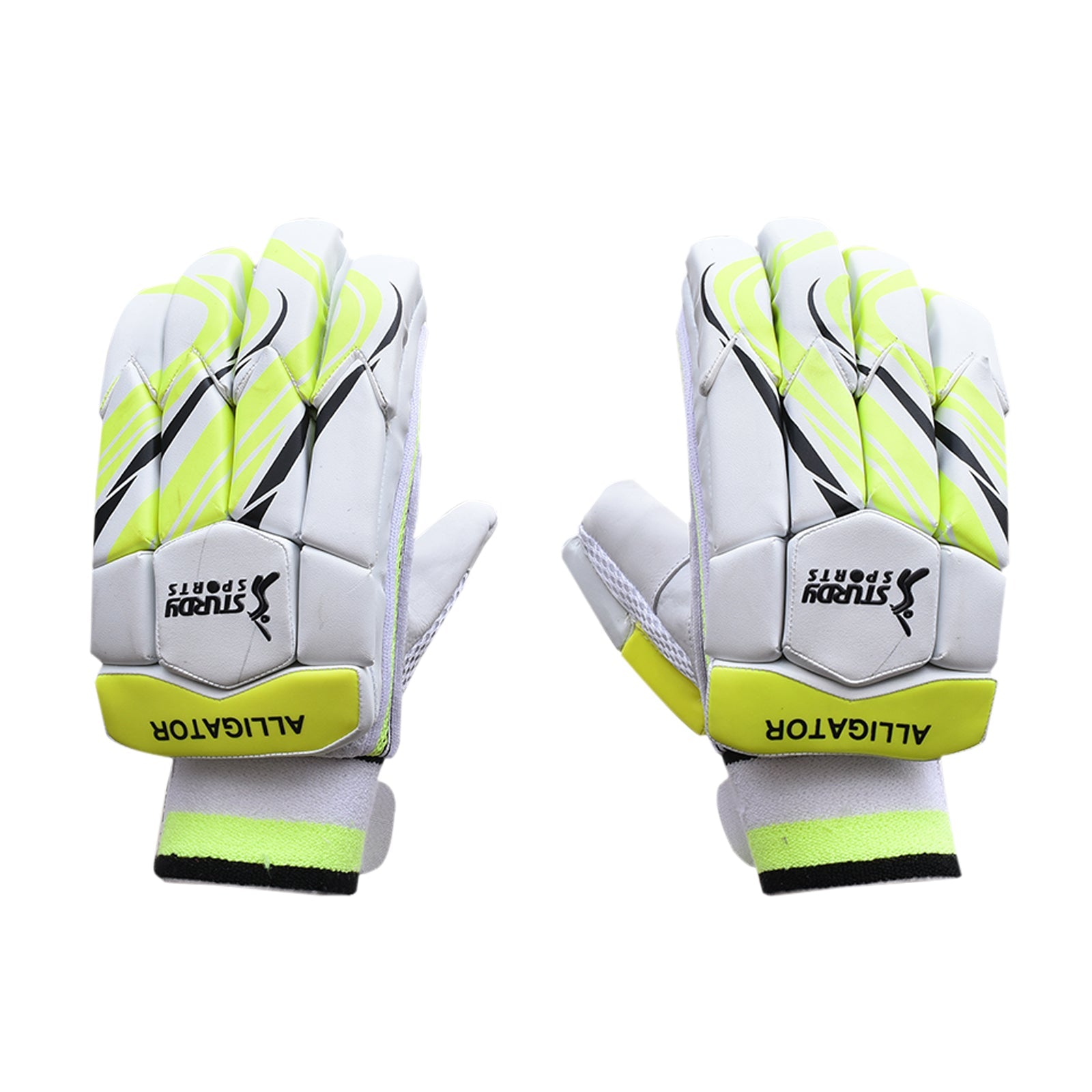 Sturdy Alligator Cricket Batting Gloves - Junior