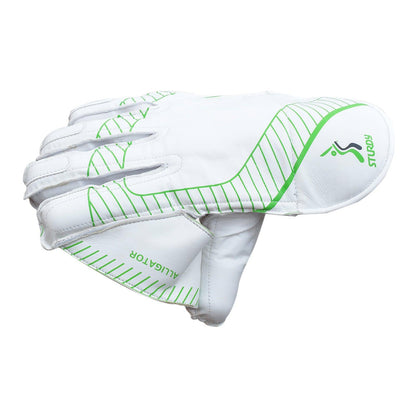 Sturdy Alligator Keeping Cricket Gloves - Senior