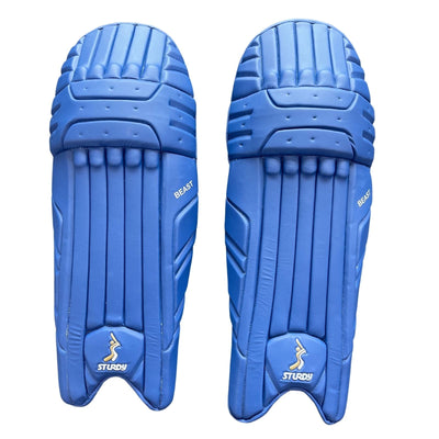 Sturdy Beast Coloured Batting Cricket Pads - Senior Royal Blue