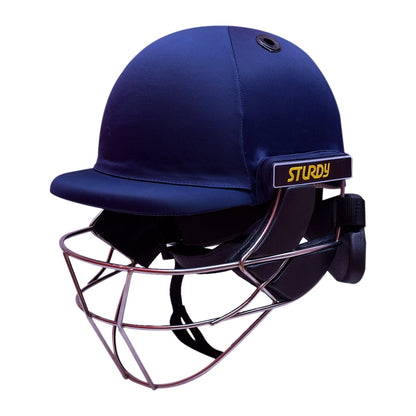 Sturdy Cheetah Steel Cricket Helmet - Senior