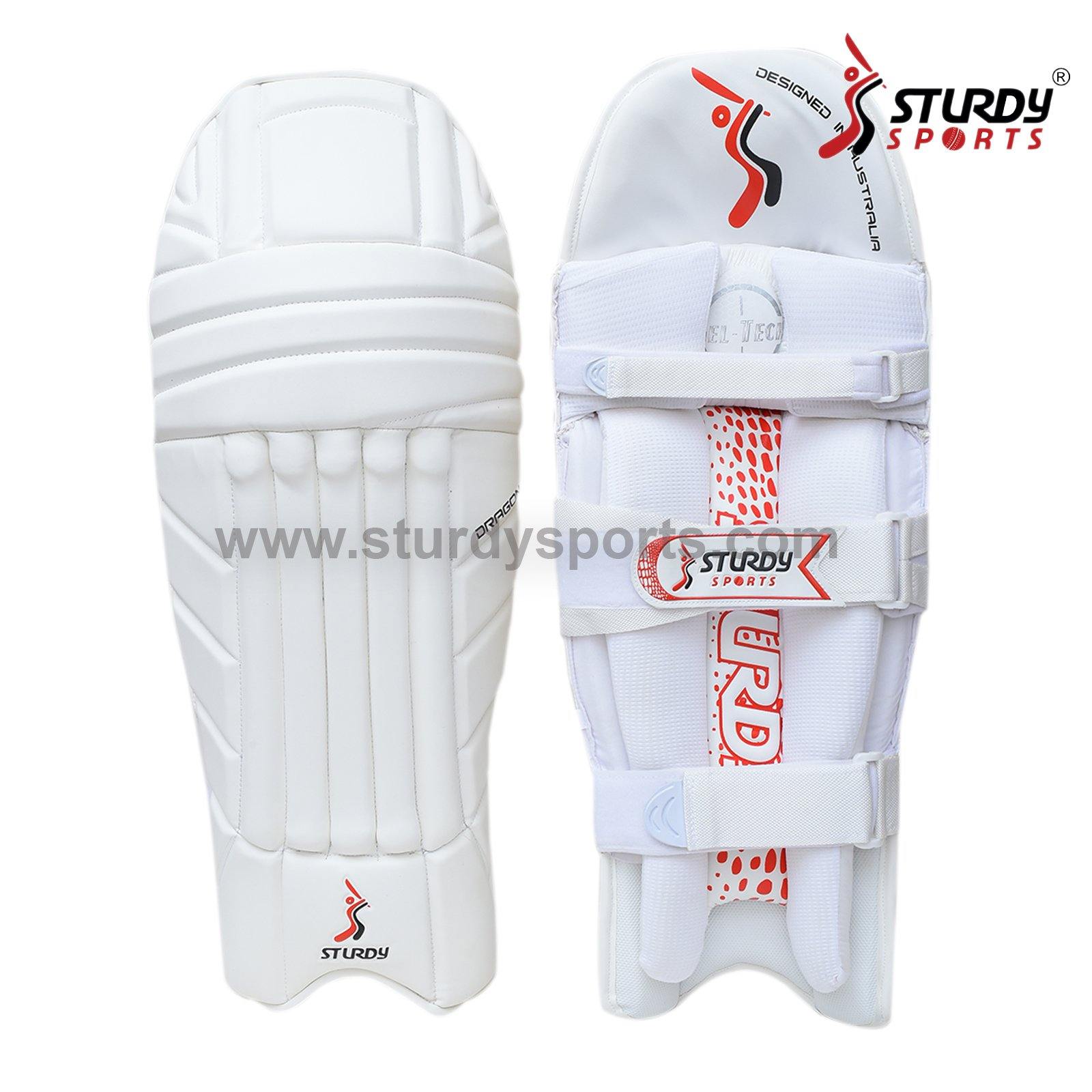 Sturdy Dragon Batting Cricket Pads - Small Adult