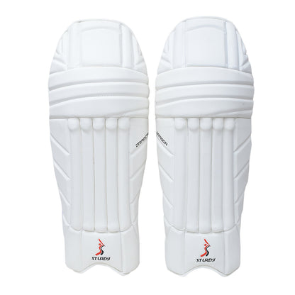 Sturdy Dragon Batting Cricket Pads - Small Adult