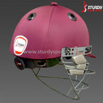 Sturdy Dragon Maroon Cricket Helmet - Senior