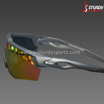 SASA Rebound Sunglasses (Black Frame / Orange Lens)