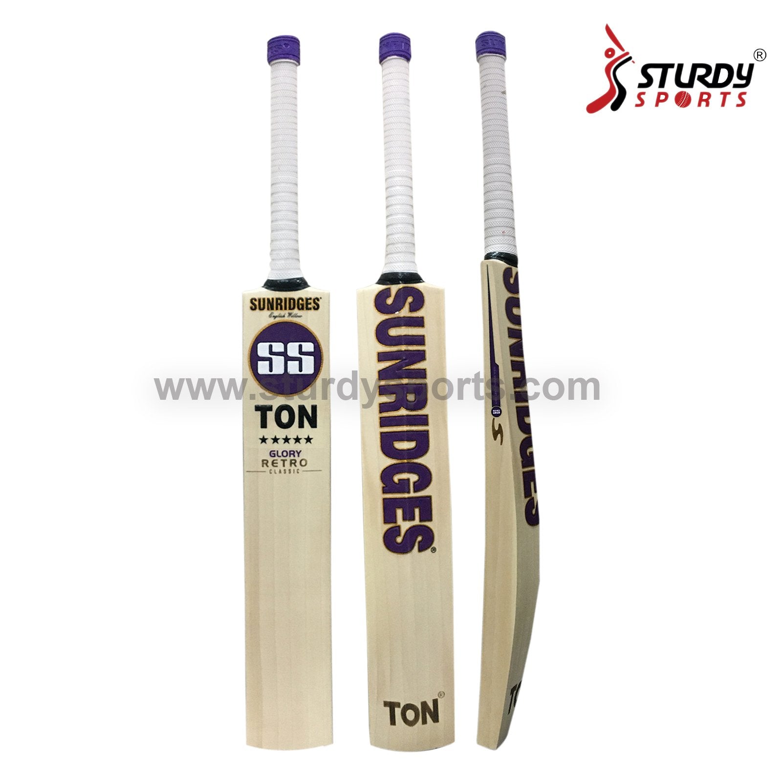 SS Retro Classic Glory Cricket Bat - Senior